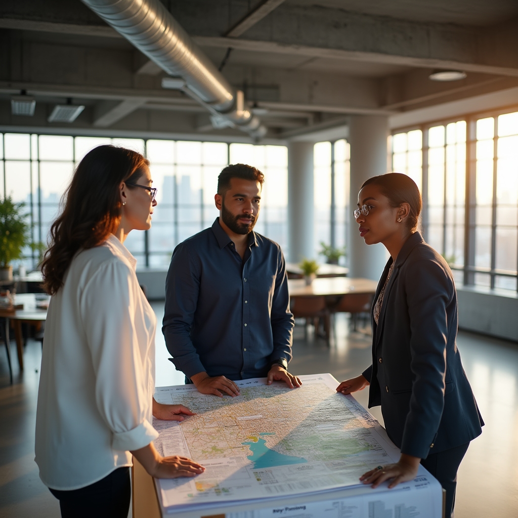 Team Vorivvia al lavoro nella coordinazione di un trasferimento aziendale